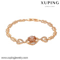 75025 Xuping wedding party jewelry China wholesale elegance heart shaped bracelet
